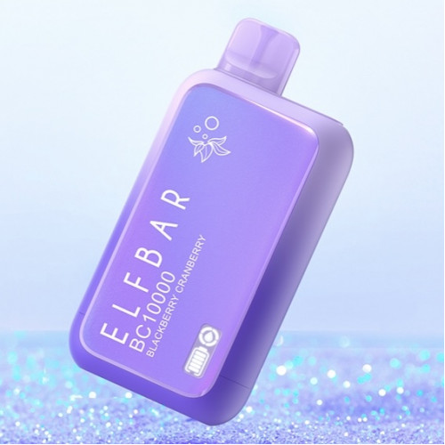 Электронная сигарета Эльф Бар 10000 затяжек Ежевика Клюква (Elf Bar BC 10000 Blackberry Cranberry)